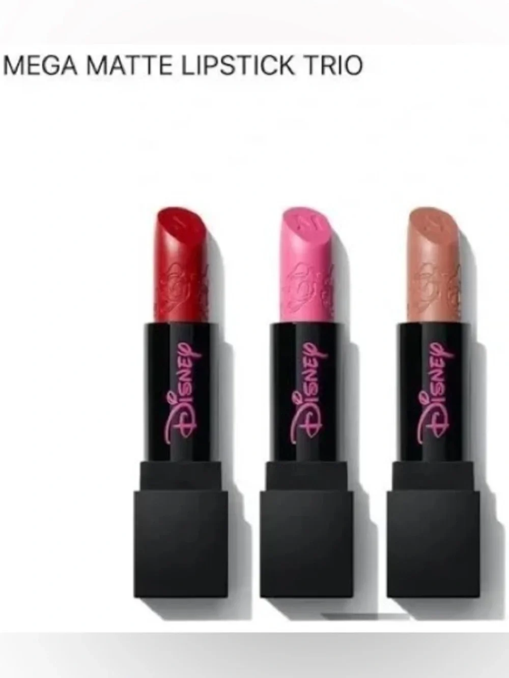 Morphe Disney Truth Be Bold Lipstick Trio - Pink
